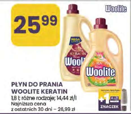 Płyn do prania Woolite Keratin