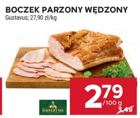Boczek parzony wędzony