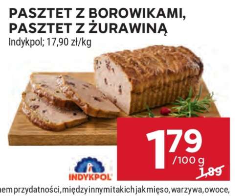 Pasztet z borowikami, pasztet z żurawiną