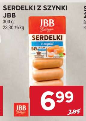 SERDELKI Z SZYNKI JBB