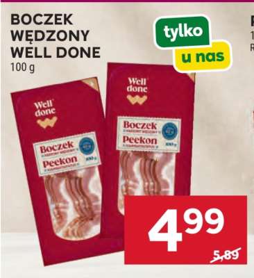 Boczek Wędzony Well Done