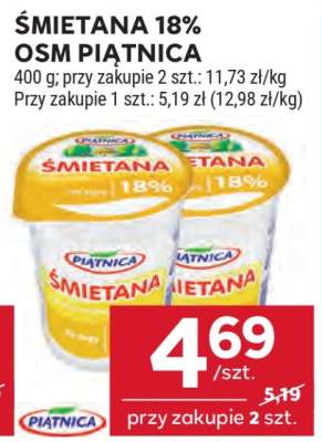 Śmietana 18% OSM Piątnica