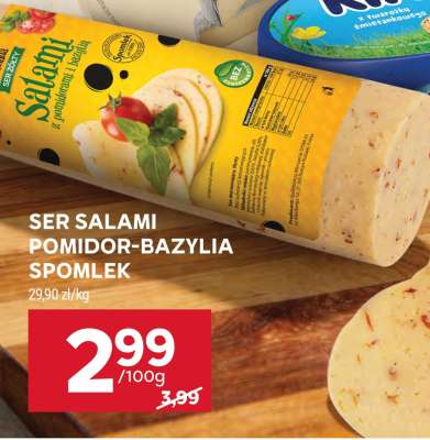 Ser Salami Pomidor-Bazylia Spomlek