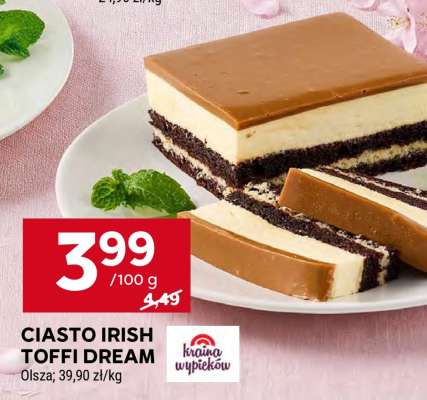 Ciasto Irish Toffi Dream