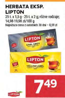 Herbata eksp. Lipton