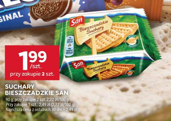 Suchary Bieszczadzkie San