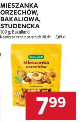 Mieszanka Orzechów, Bakaliowa, Studencka