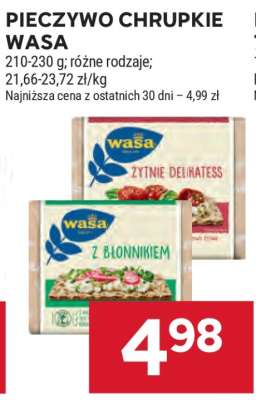 Pieczywo chrupkie WASA