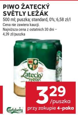 Piwo Žatecký Světlý Ležák