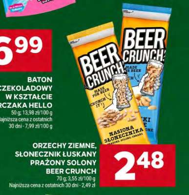 Baton czekoladowy w kształcie miszczaka Hello