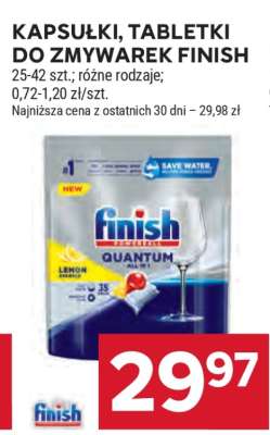 Kapsułki, tabletki do zmywarek Finish