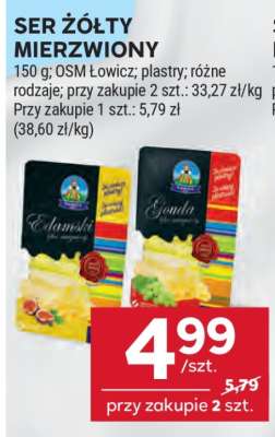 Ser żółty Mierzwiony