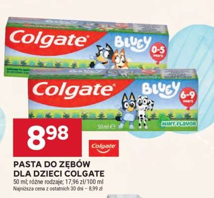 Pasta do zębów dla dzieci Colgate