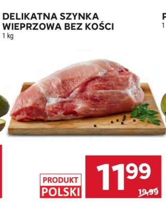 Delikatna szynka wieprzowa bez kości
