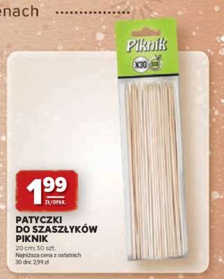 PATYCZKI DO SZASZŁYKÓW PIKNIK