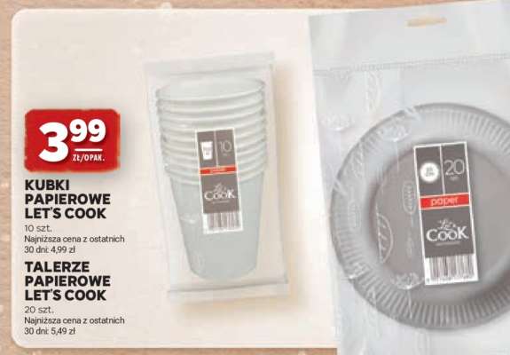 KUBKI PAPIEROWE LET’S COOK
