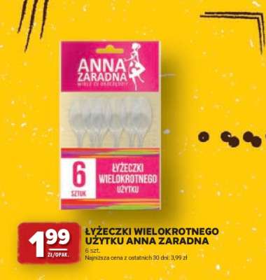 Łyżeczki wielokrotnego użytku Anna Zaradna