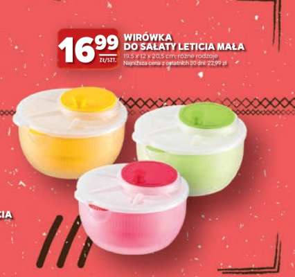 Wirówka do sałaty Leticia mała