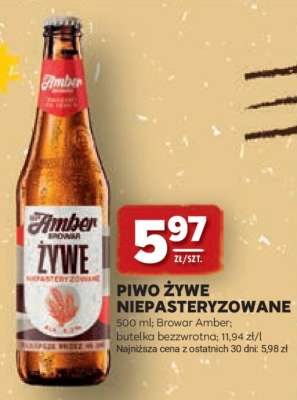 Piwo Żywe Niepasteryzowane*