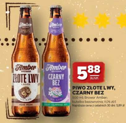 Piwo Złote Lwy, Czarny Bez