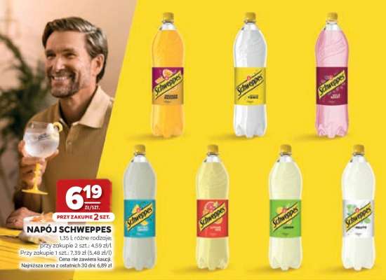 Napój Schweppes