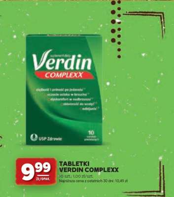 Tabletki Verdin Complexx