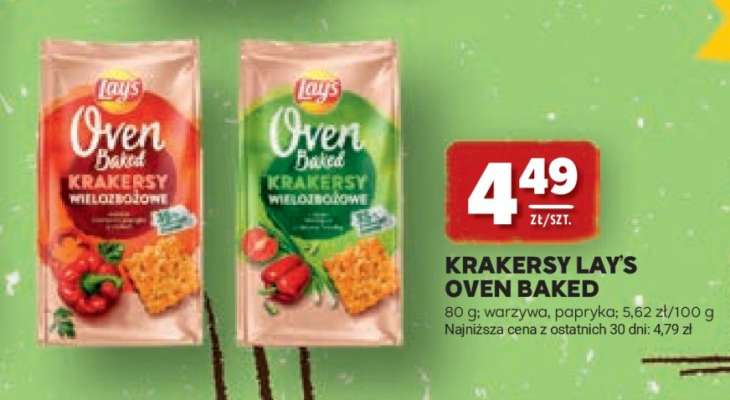Krakersy Lay’s Oven Baked