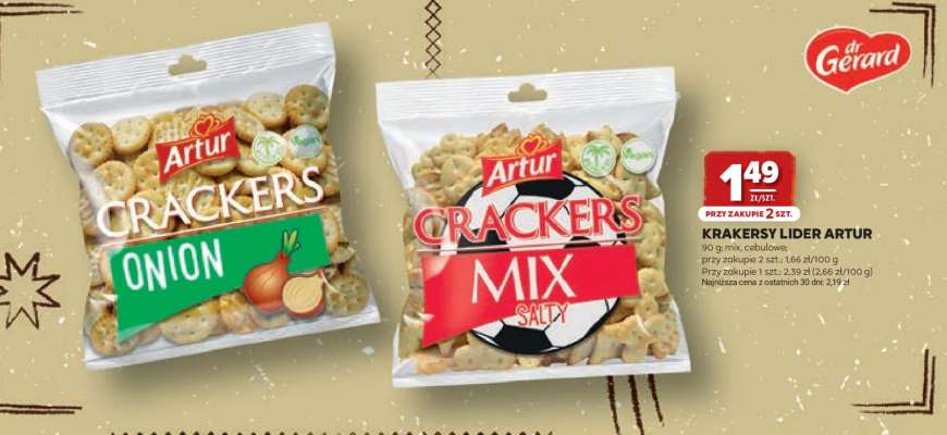 KRAKERSY LIDER ARTUR