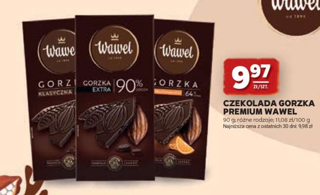 Czekolada gorzka Premium Wawel