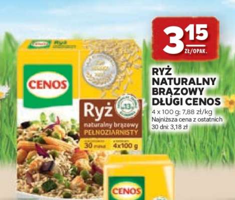 Ryż naturalny brązowy długi Cenos