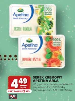 Serek Kremowy Apetina Arla