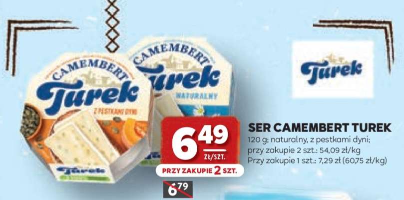 Ser camembert Turek