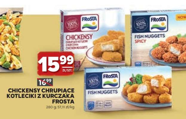 Chickensy chrupiące kotleciki z kurczaka Frosta