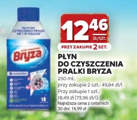 Płyn do czyszczenia pralki Bryza