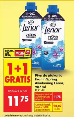 Płyn do płukania tkanin Spring Awakening Lenor, 987 ml