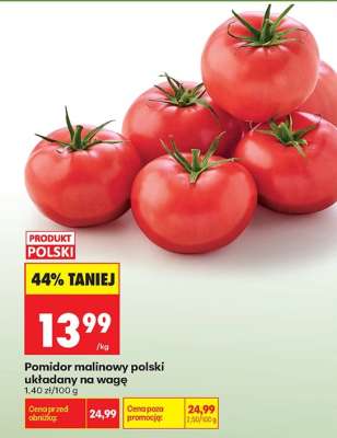 Pomidor malinowy polski układany na wagę