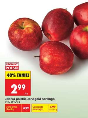 Jabłko polskie Jonagold na wagę