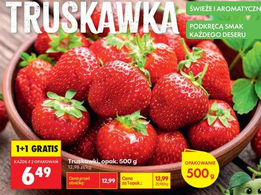 Truskawki Opak. 500 g