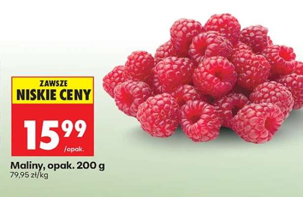 Maliny, opak. 200 g