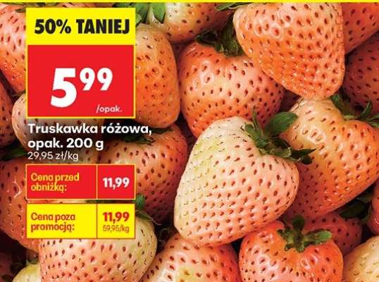 Truskawka różowa, opak. 200 g