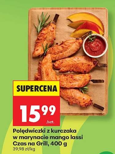 Polędwiczki z kurczaka w marynacie mango lassi Czas na Grill 400 g