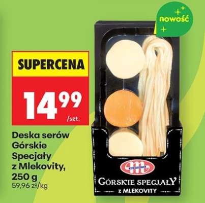 Deska serów Górskie Specjały z Mlekovity, 250 g