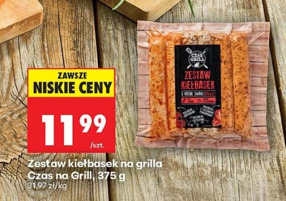 Zestaw kiełbasek na grilla Czas na Grill , 375 g