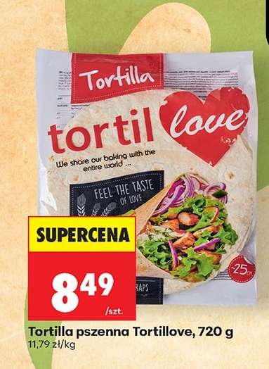 Tortilla pszenna Tortillove , 720 g