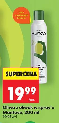 Oliwa z oliwek w spray’u Mantova, 200 ml