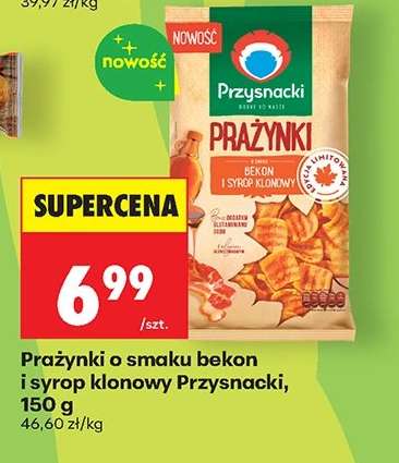 Prażynki o smaku bekon i syrop klonowy Przysnacki, 150 g