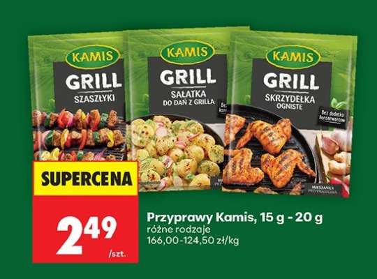 Przyprawy Kamis, 15 g - 20 g