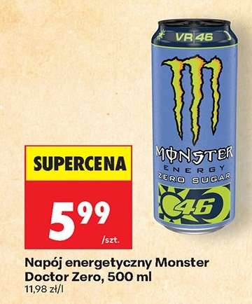 Napój energetyczny Monster Doctor Zero, 500 ml