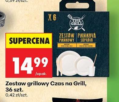 Zestaw grillowy Czas na Grill, 36 szt.