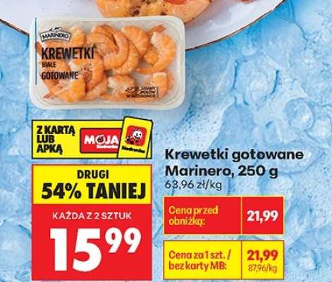 Krewetki gotowane Marinero 250 g